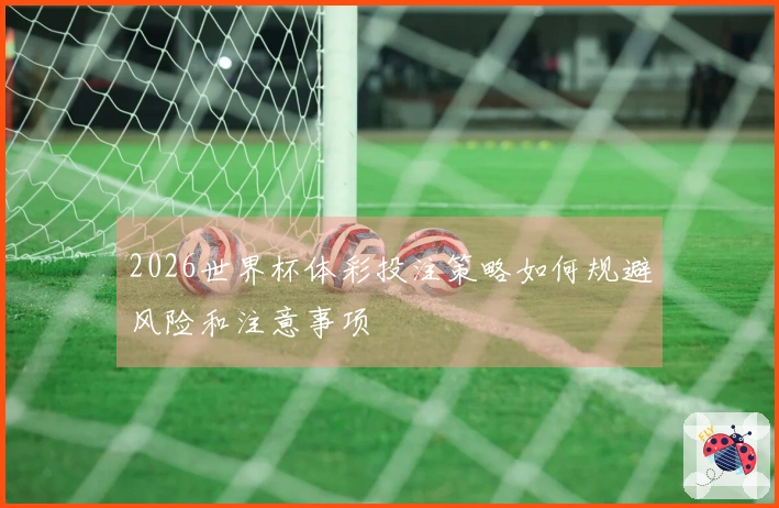 2026世界杯体彩投注策略如何规避风险和注意事项